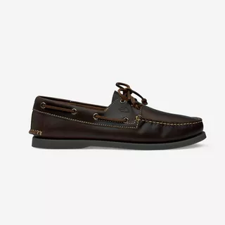 Mocasín Náutico Piel Café Aretina Hombre