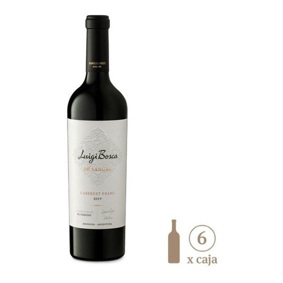 Vino Luigi Bosca De Sangre Cabernet Franc 750ml X6