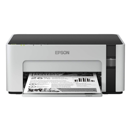 Impresora simple función Epson EcoTank M1120 con wifi blanca y negra 220V