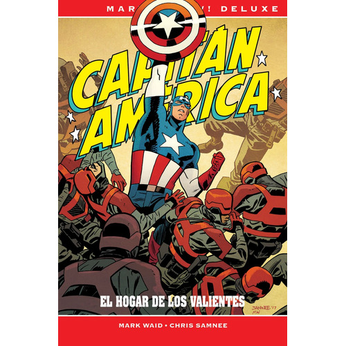Mn62 Cap America 1 Hogar Valientes Mwaid, De Leonardo Romero. Editorial Panini Comics En Español