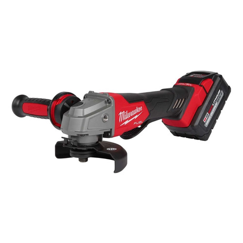 Mini Esmeriladora M18 Fuel De 4-1/2 Brushless Milwaukee Color Rojo