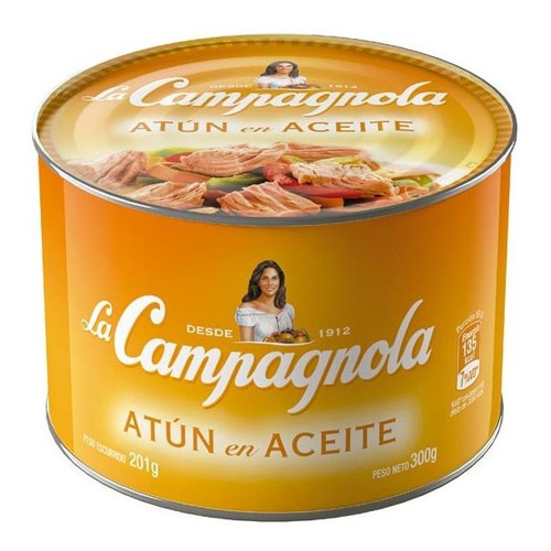 Atun  Ac 300 Gr Campagn. Pescaderia