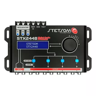 Processador Equalizador Crossover Stetsom  Stx-2448 2448