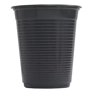 Vasos Plásticos 10 Onz Negro Favep Desechables Caja