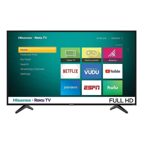 Smart TV Hisense H4F Series 43H4030F LED Roku OS Full HD 43" 120V