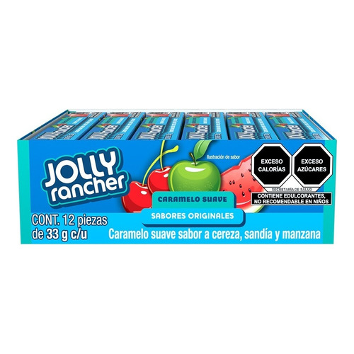 Dulce Jolly Rancher Suave 33 G Pack 12 Piezas Item_sku 1024506202