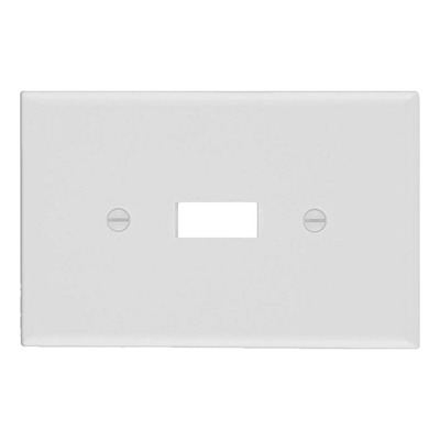 Placa Apagador De Palanca Blanco Pack 5 Pz Leviton 88001