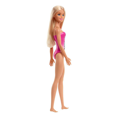 Barbie Fashion & Beauty Traje De Baño Rosa Cuadros - Mattel
