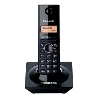 Teléfono Panasonic Kx-tg1711 Inalámbrico - Color Negro