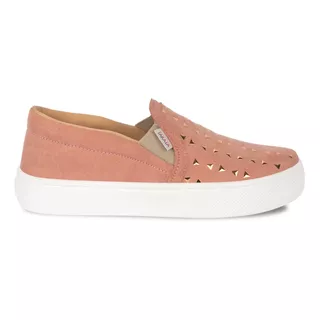 Tênis Feminino Casual Slip On Calce Fácil Confort A1.25 A