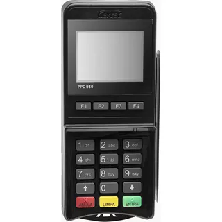 Leitor De Cartão Pinpad Ppc 930 Gertec Usb Pin Pad Tef