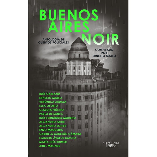 Libro Buenos Aires Noir - Mallo, Ernesto