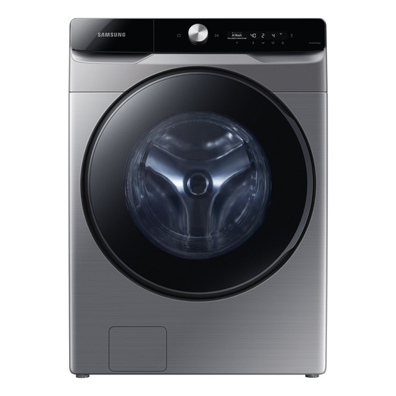 Wd22t6500gp Lavadora Secadora Con Lavado Inteligente Ia, 22 Color Plateado 120V