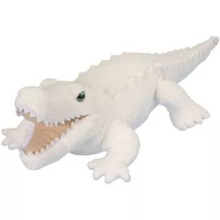 Peluche Lagarto Cocodrilo Blanco Wild Republic Cuddlekins