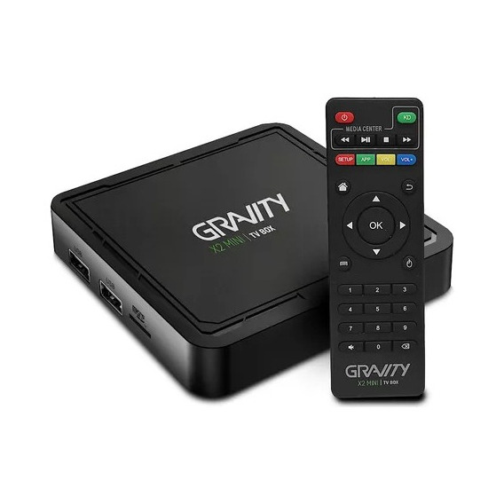 Smart Tv Box Gravity 4k Uhd Android 10 Quadcore 16gb 2gb Ins