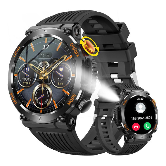 Reloj Inteligente Con Llamada Bluetooth 1.36 Amoled Sports S