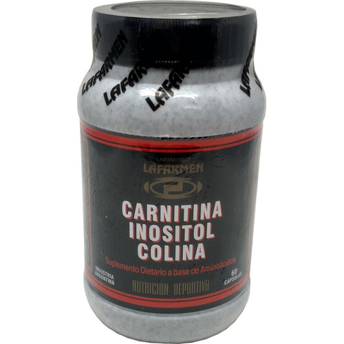 Carnitina-inositol-colina - Lafarmen X60 Capsulas