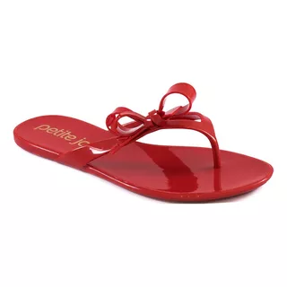 Chinelo Feminino Laço Lucky Petite Jolie Pj4611