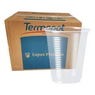 2.500 Copos Descartáveis Transparente 150ml Totalplast (1cx) Cor Incolor