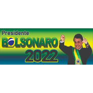 10 Adesivos Bolsonaro 2022 Carro, Moto, Caminhão 10x30