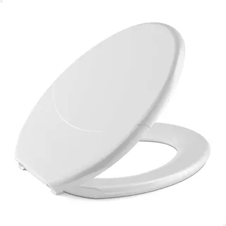 Assento Sanitário Max Branco Tigre Oval Anatômico Tampa Vaso