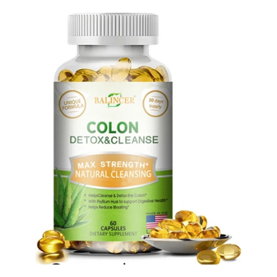 Detox Y Limpieza Colon Capx60 - Unidad a $22