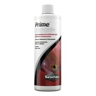 Seachem Prime Eliminador De Cloro Para Acuarios 1 Litro