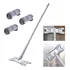Mopa Limpieza 360 Plegable Lampazo Escurrible Color Gris