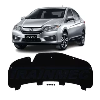 Forro Capô Honda City 2015 - 2020 Autocolante + Presilhas