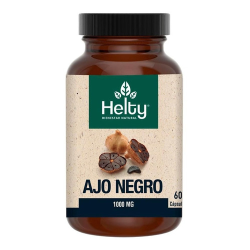 Helty Ajo Negro 1000 Mg 60 Cápsulas Producto Natural