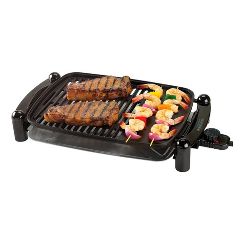 Parrilla Y Plancha Eléctrica Black+decker Ig201 Negro