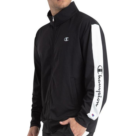 Chamarra Champion Bomber Jacket 13m1 Negro De Hombre