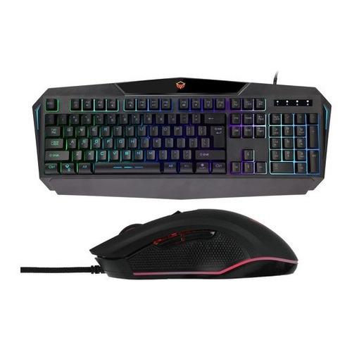 Combo Teclado Mouse Negro