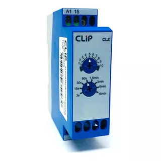 Rele Temporizador Clip Retardo Na Desenergização Clz 24-242vca/vcc