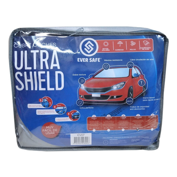 Funda Cubre Coche Eversafe Impermeable Afelpada + Bolso