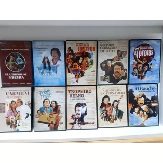 Coleção De Filmes Do Teixeirinha  - 10 Filmes Em Dvd