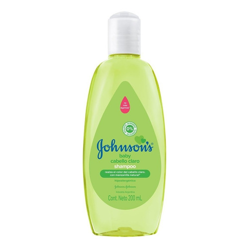 Johnson's Baby Shampoo Cab Claro Manzanilla X 200ml