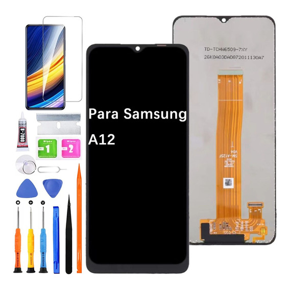 Pantalla Lcd Táctil Para Samsung A12 A125m A125f Original