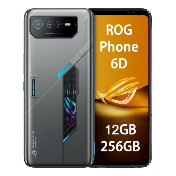 Teléfono Inteligente Asus Rog Phone 6d 5g Dual Sim De 12 Gb