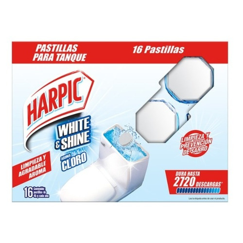 Harpic Power Ultra, Pastillas Desinfectantes 