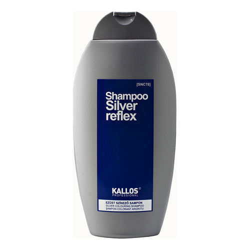  Kallos Shampoo Silver Reflex 350ml Para Cabellos Decolorados