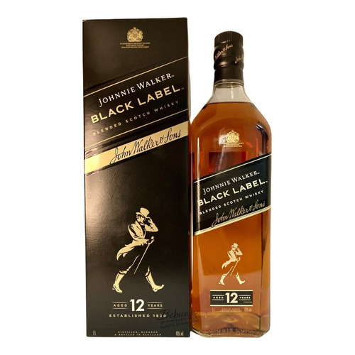 Johnnie Walker Black Label 1 litro