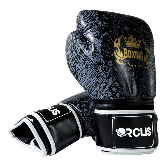 Guantes Boxeo Muay Thay Cuero Pu Orcus Impoplanet 6 A 14 Oz 