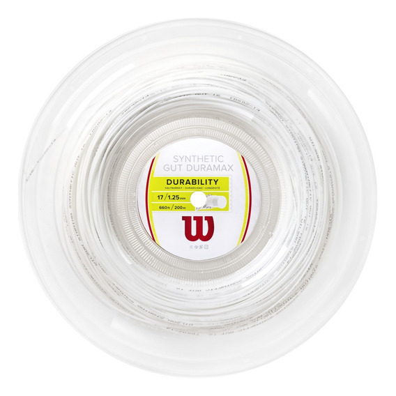 Cuerda Synthetic Gt Drmx 17 Wilson Color Blanco