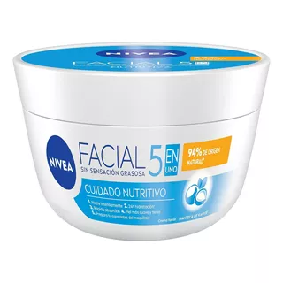 Nivea Crema Facial Hidratante 5 En 1 Cuidado Nutritivo 200ml Momento De Aplicación Día Tipo De Piel Todo Tipo De Piel