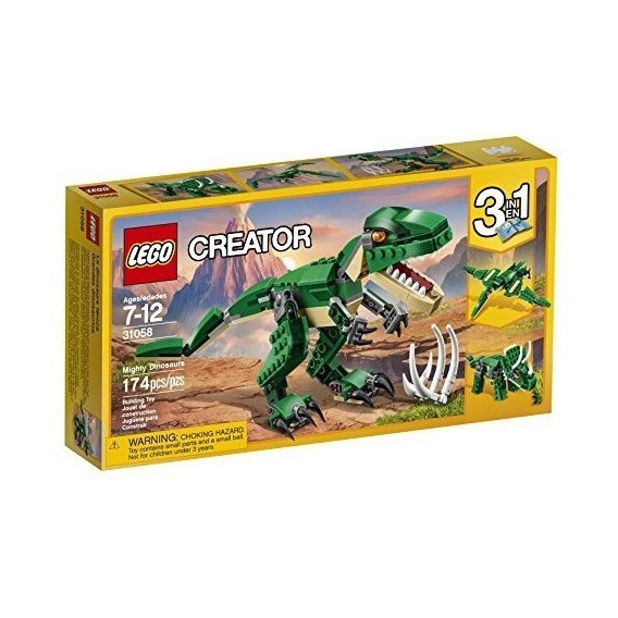 Lego Creator Mighty Dinosaurs 31058 Juguete De Dinosaurio