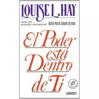 Libro, El Poder Está Dentro De Ti De Louise Hay.