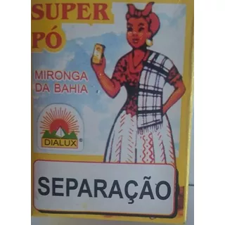 Pó Para Simpatia  Separação Alta Magia De São Cipriano