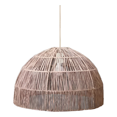Lampara Colgante Ana 50cm Kraft Vintage Apto Led E27 Deco