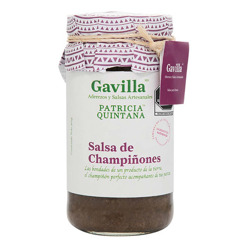 Salsa Gavilla Pasta Champiñones 360ml
